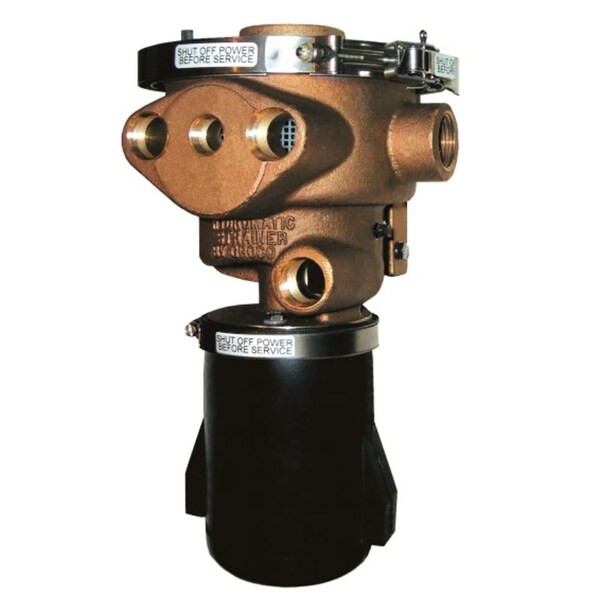 1-1/2" Inlet Hydromatic Self-Cleaning Strainer - 12V